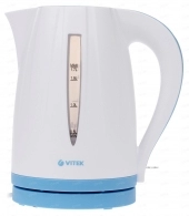 Чайник электрический Vitek VT-1168 W, 1.7 л, 2200 Вт, Другие цвета